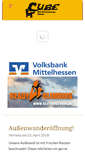 Mobile Screenshot of cube-kletterzentrum.de